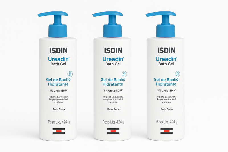 Ureadin Kit com 3 Unidades – Gel de Banho – 424g Kit