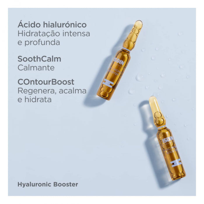Isdin Isdinceutics Hyaluronic Booster Sérum Hidratante Ampolas 10un.